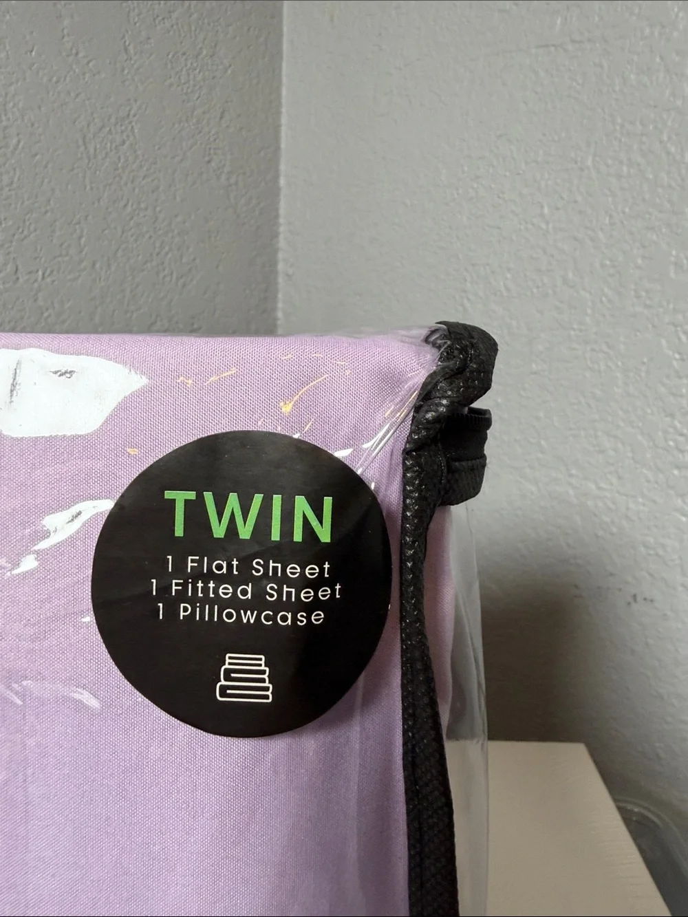 Hotel Collection Lavender Twin Microfiber Sheet Set